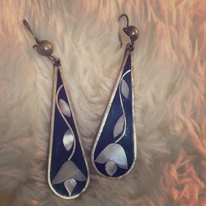 Vintage hanging earrings